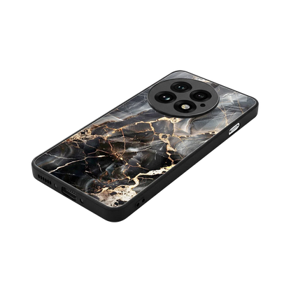 Midnight Veins stylish phone case for oneplus 13 | glossy glass and slim fit
