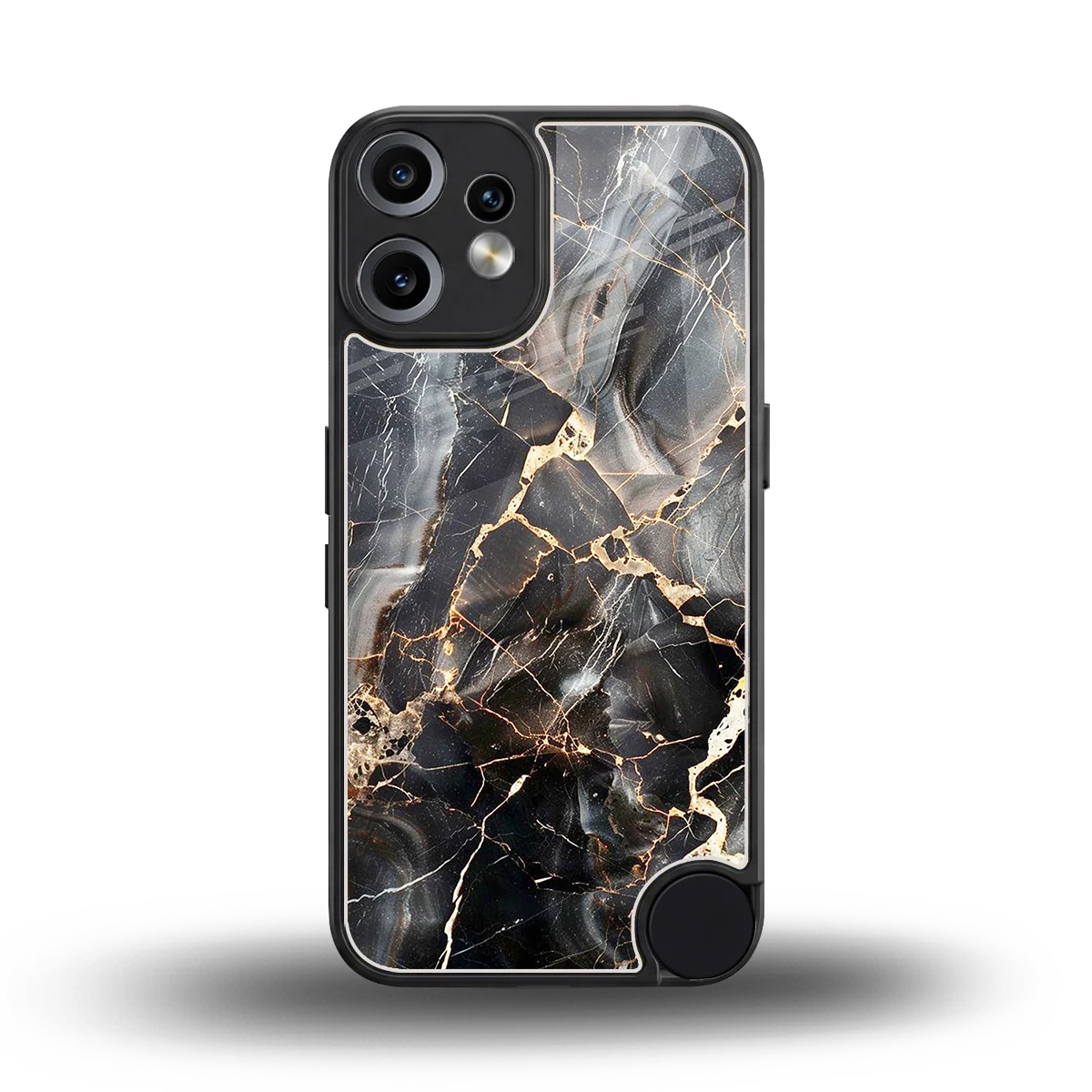 Midnight Veins back phone cover | glass case for cmf nothing phone 2 pro
