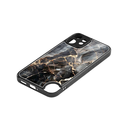 Midnight Veins stylish phone case for cmf nothing phone 2 pro | glossy glass and slim fit