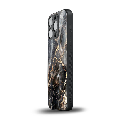 Midnight Veins iphone 13 pro mobile cover | shockproof glass phone case