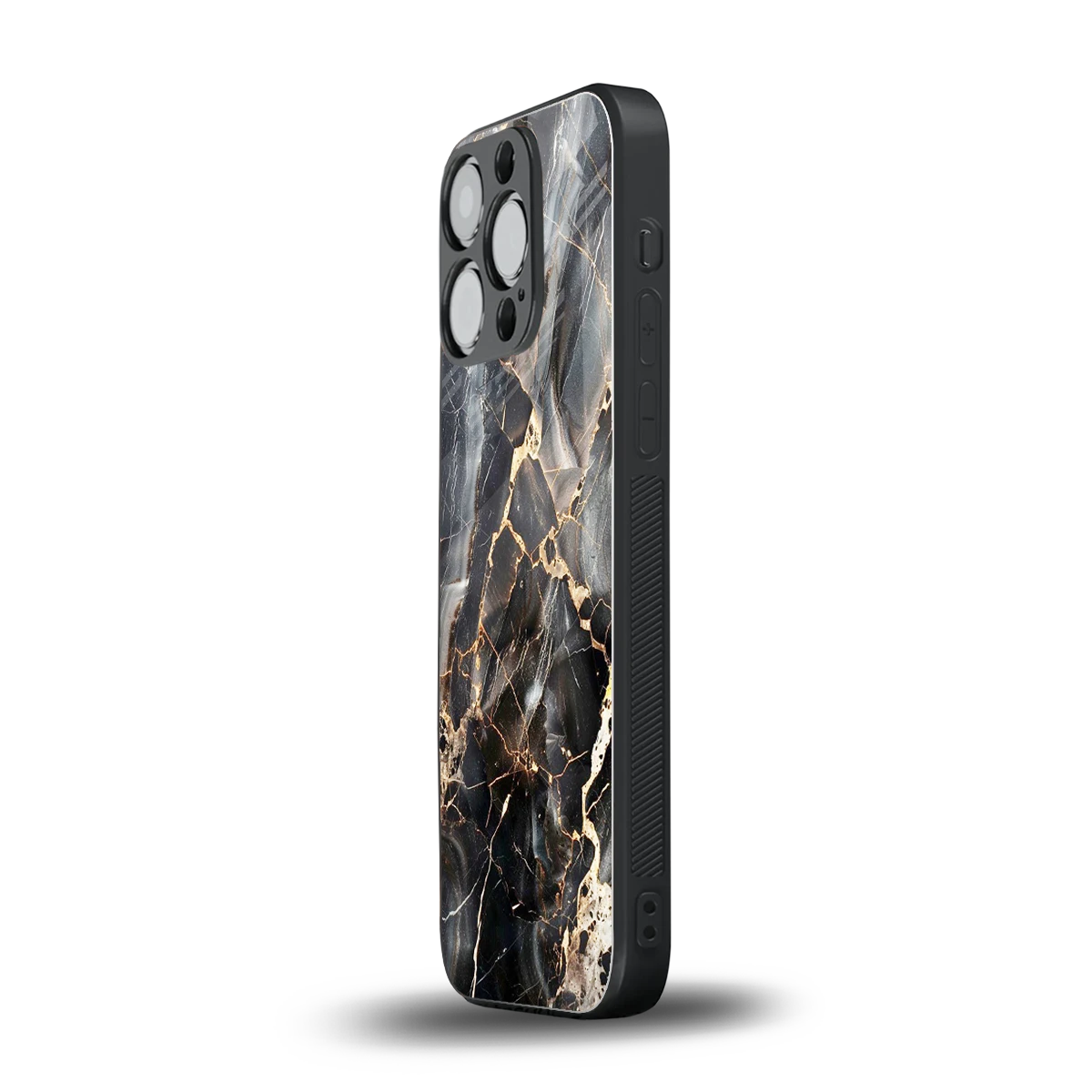 Midnight Veins iphone 12 pro mobile cover | shockproof glass phone case