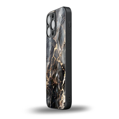 Midnight Veins iphone 15 pro max mobile cover | shockproof glass phone case