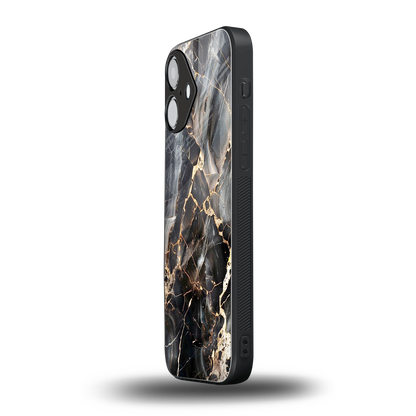 Midnight Veins Phone Case for Iphone 16 | Glass Case