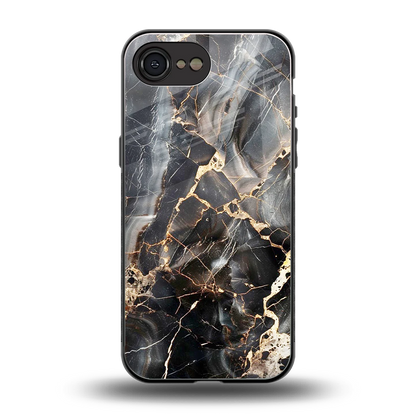 Midnight Veins back phone cover | glass case for iphone 17e