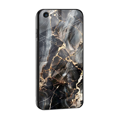 Midnight Veins sleek iphone 6 cover with tempered glass back and TPU edges