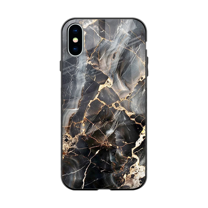 Midnight Veins back phone cover | glass case for iphone x