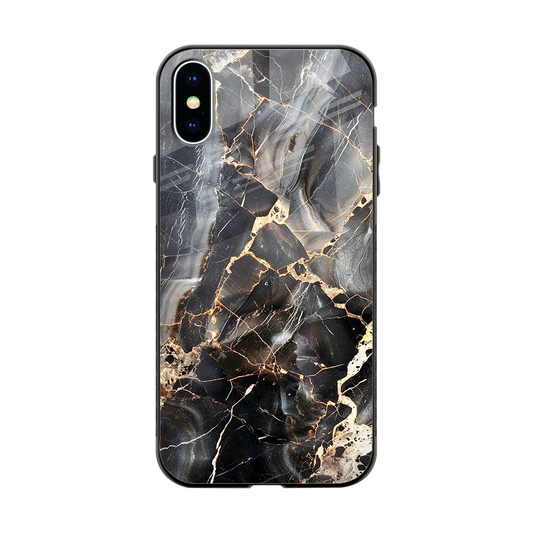 Midnight Veins back phone cover | glass case for iphone xs