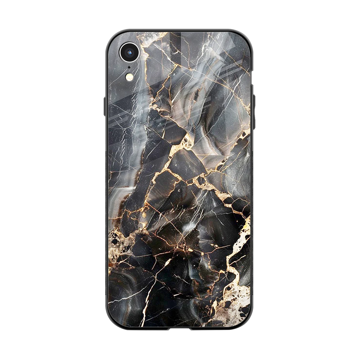 Midnight Veins back phone cover | glass case for iphone xr