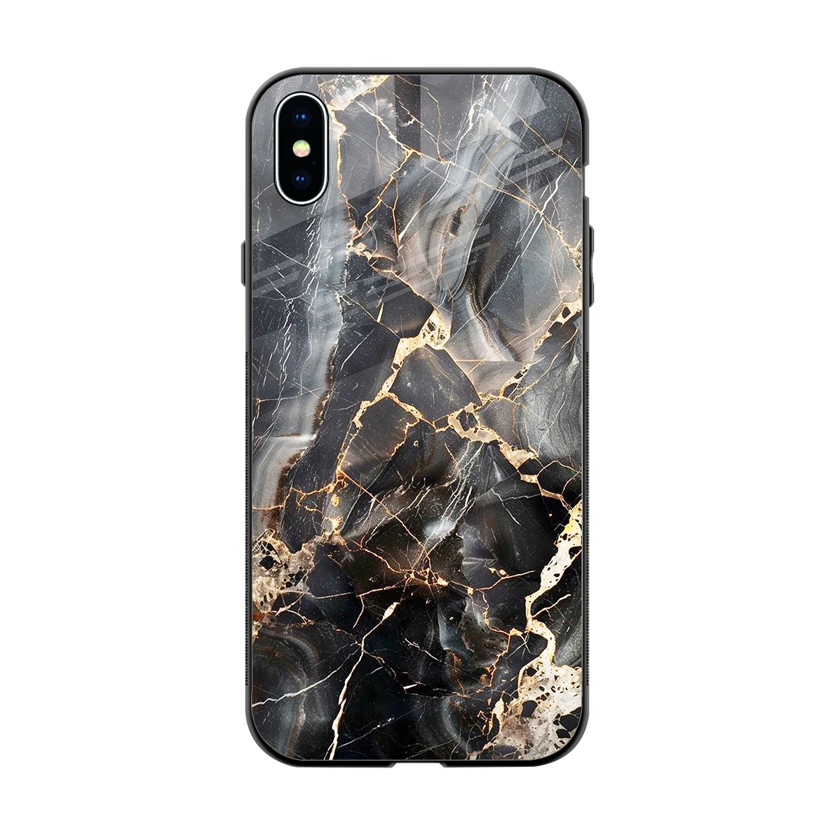 Midnight Veins back phone cover | glass case for iphone xs max