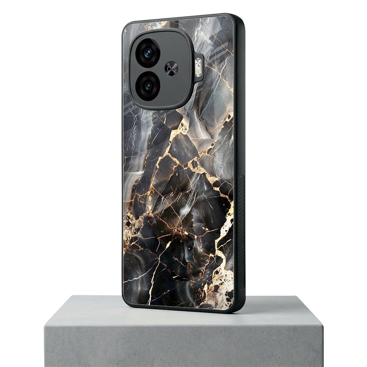 Midnight Veins iqoo neo 10r 5g mobile cover | shockproof glass phone case