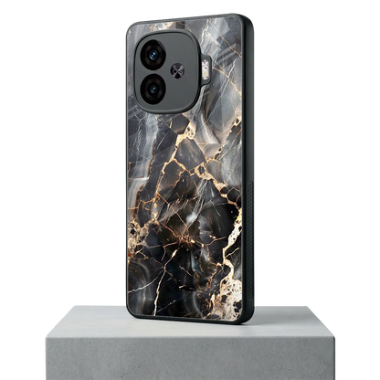 Midnight Veins iqoo neo 10r 5g mobile cover | shockproof glass phone case