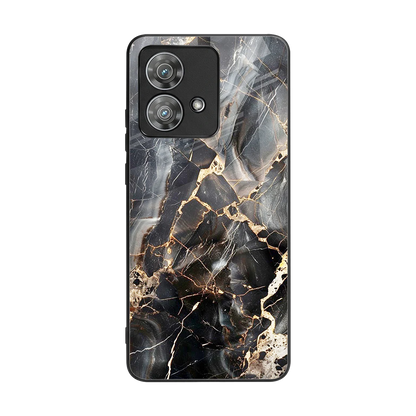 Midnight Veins back phone cover | glass case for motorola edge 40 neo 5g