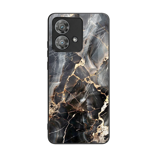 Midnight Veins back phone cover | glass case for motorola edge 40 neo 5g