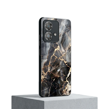 Midnight Veins motorola edge 40 neo 5g mobile cover | shockproof glass phone case