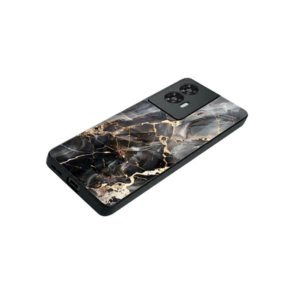 Midnight Veins stylish phone case for motorola edge 50 fusion | glossy glass and slim fit