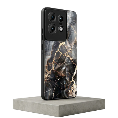 Midnight Veins motorola edge 50 pro mobile cover | shockproof glass phone case