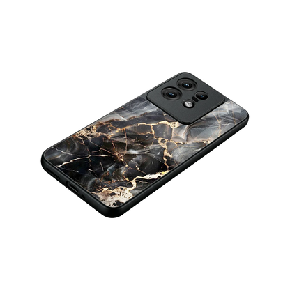 Midnight Veins stylish phone case for motorola edge 50 pro | glossy glass and slim fit
