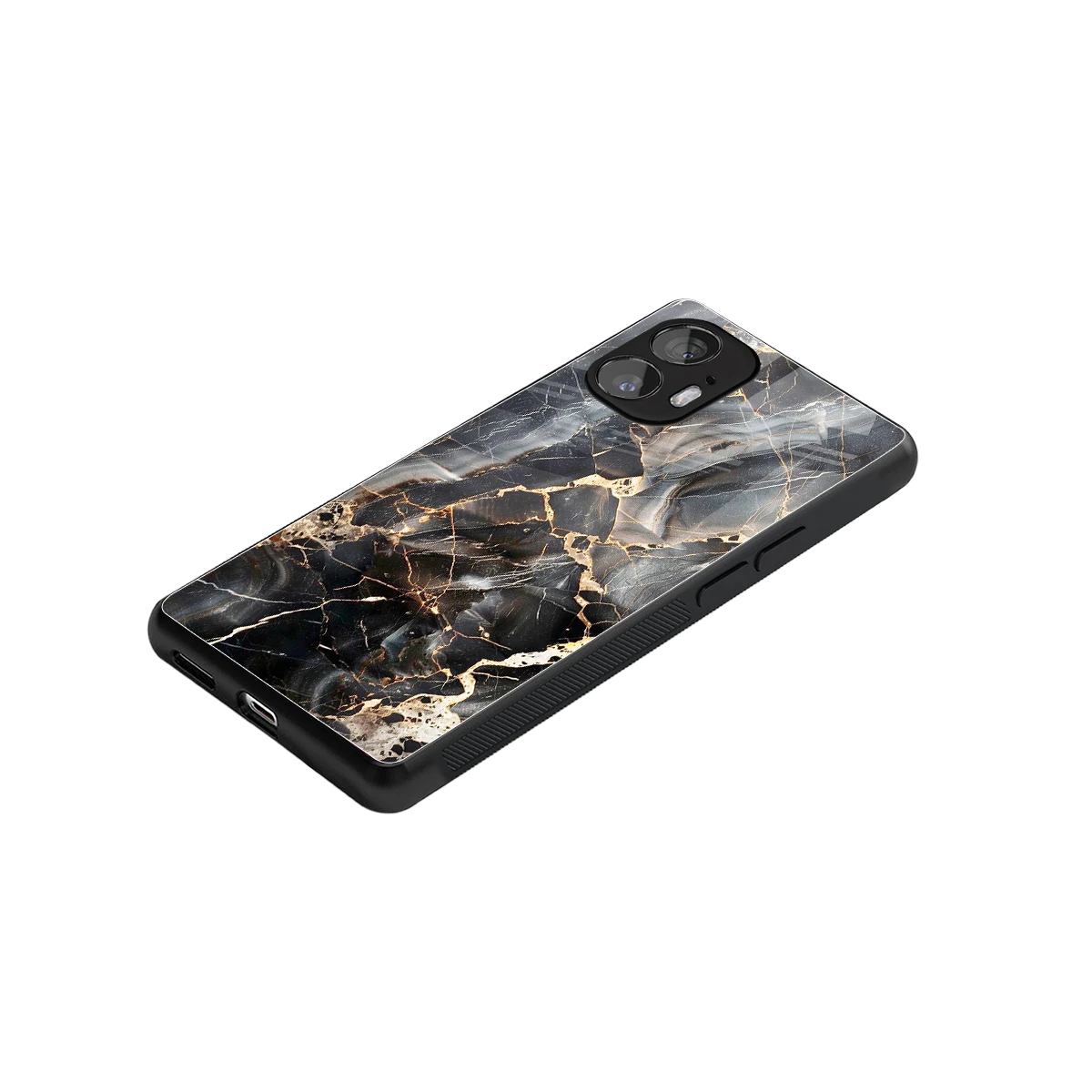 Midnight Veins stylish phone case for nothing phone 2 | glossy glass and slim fit