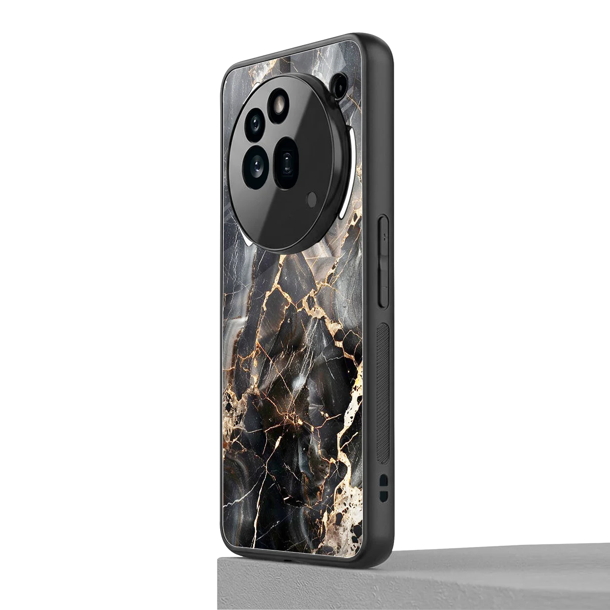 Midnight Veins nothing phone 3a pro mobile cover | shockproof glass phone case