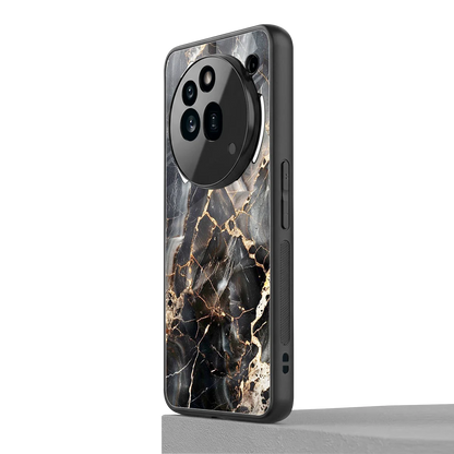 Midnight Veins nothing phone 3a pro mobile cover | shockproof glass phone case
