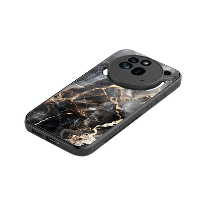 Midnight Veins stylish phone case for nothing phone 3a pro | glossy glass and slim fit