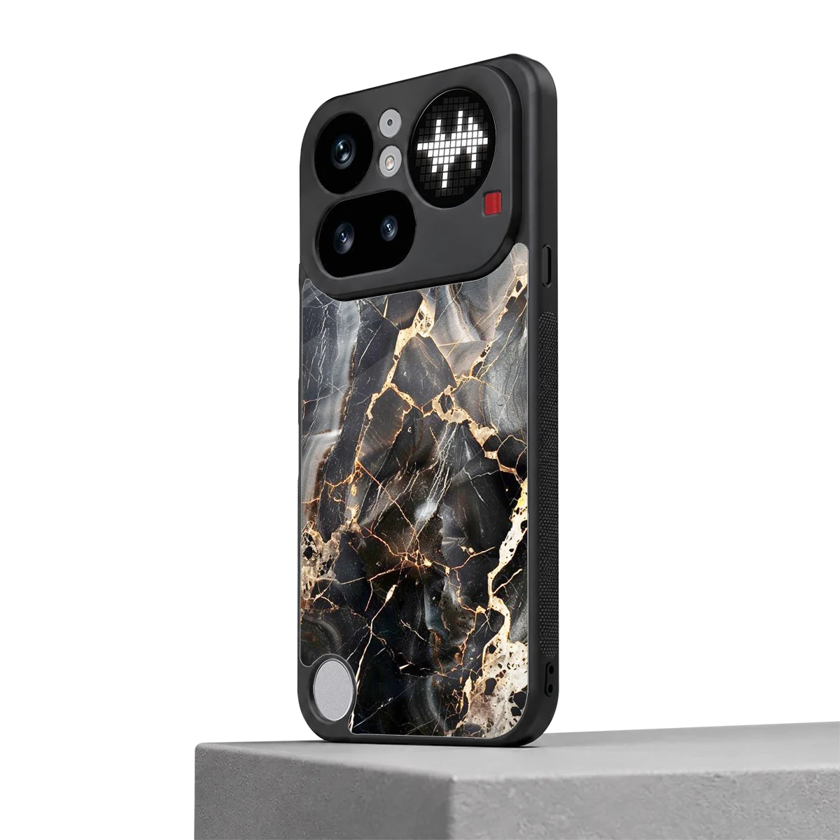Midnight Veins nothing phone 4a pro mobile cover | shockproof glass phone case