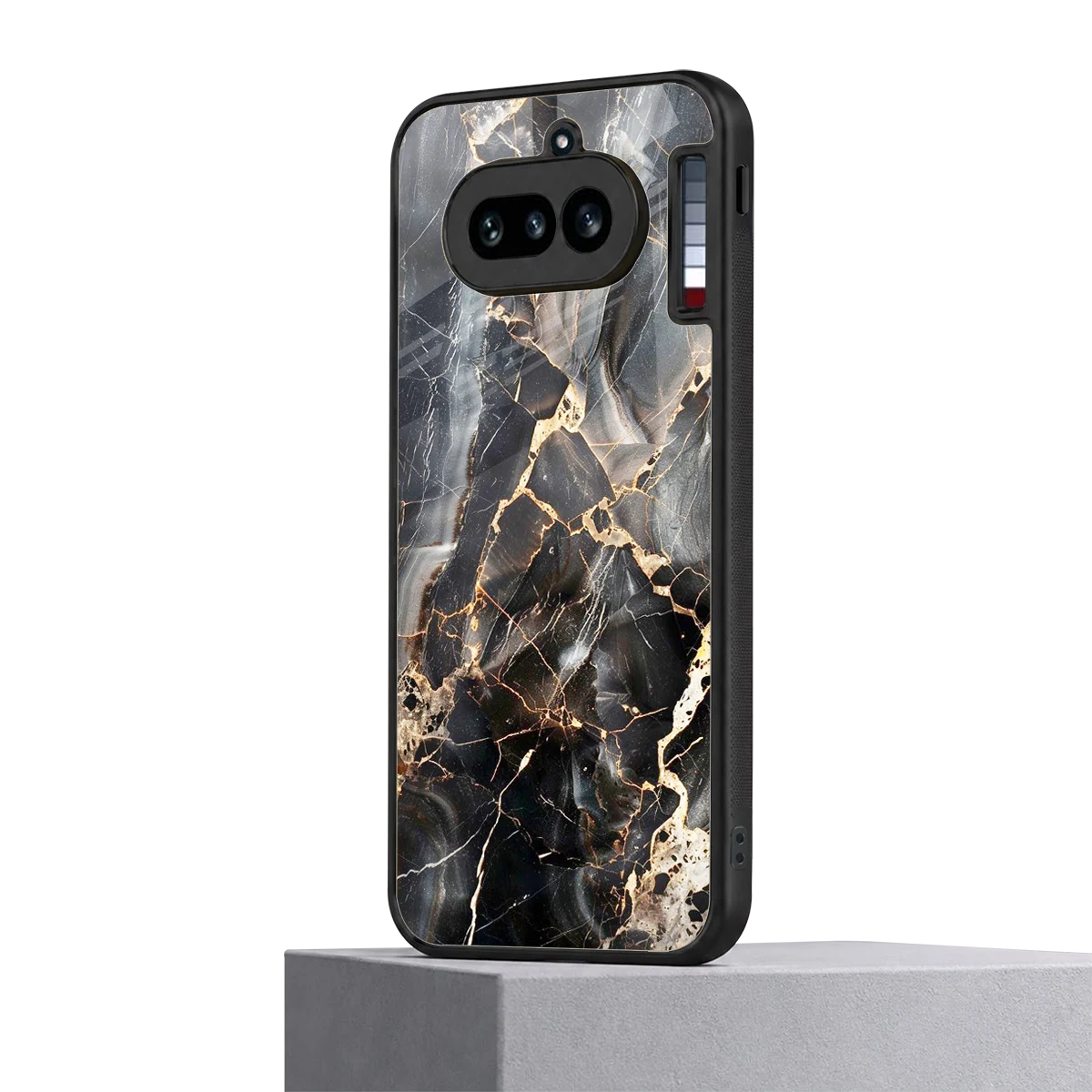 Midnight Veins nothing phone 4a mobile cover | shockproof glass phone case