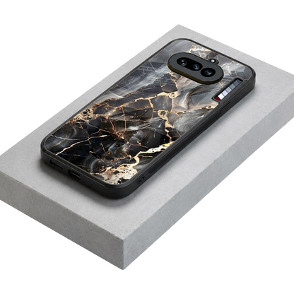 Midnight Veins stylish phone case for nothing phone 4a | glossy glass and slim fit