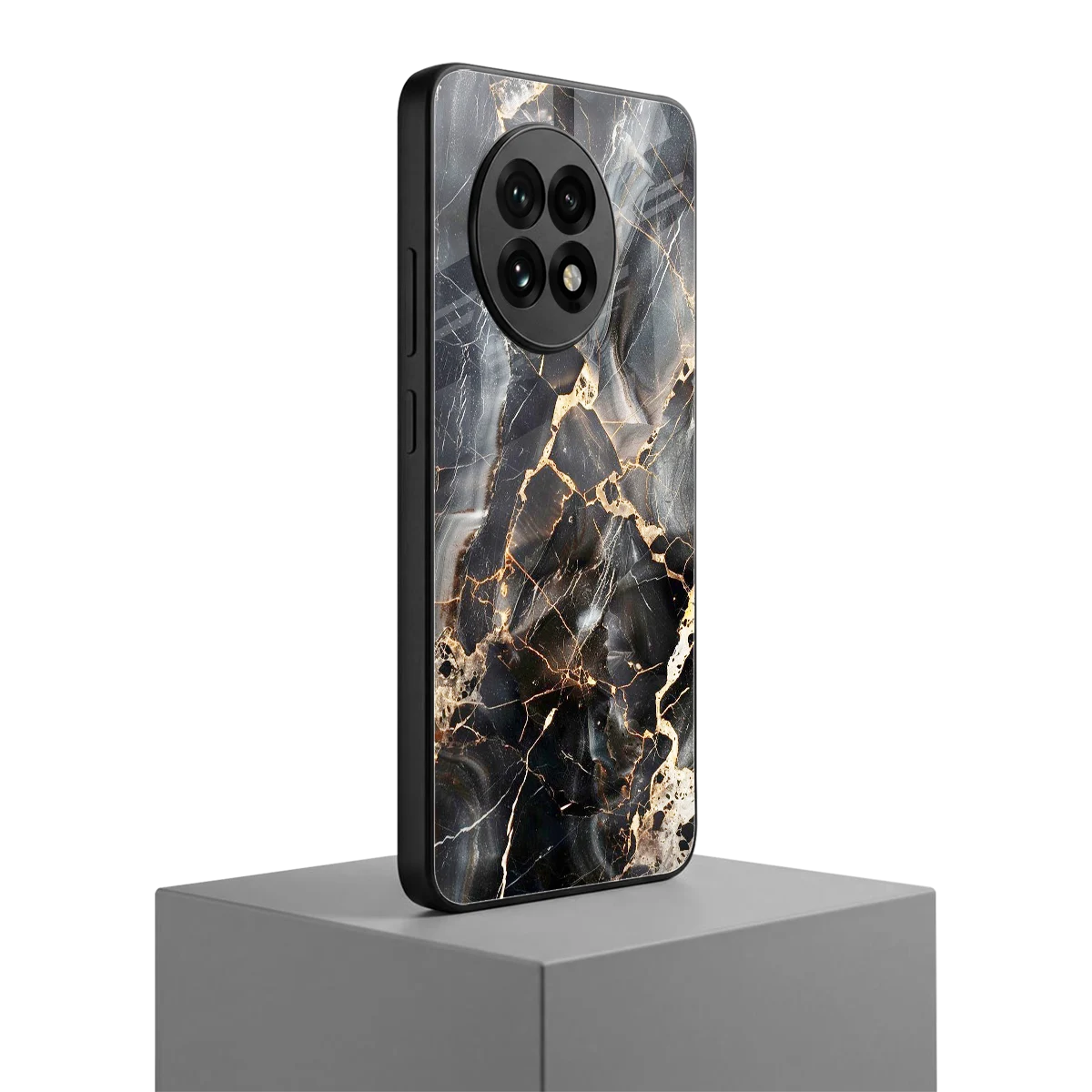 Midnight Veins oneplus 13r mobile cover | shockproof glass phone case