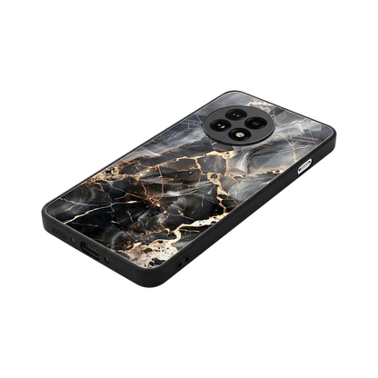 Midnight Veins stylish phone case for oneplus 13r | glossy glass and slim fit