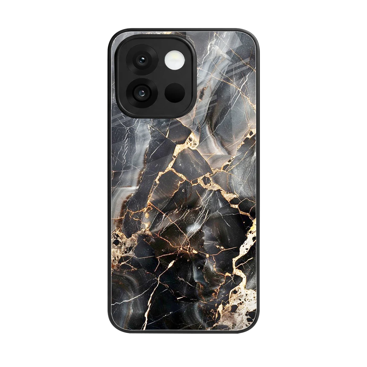 Midnight Veins back phone cover | glass case for oneplus 13s