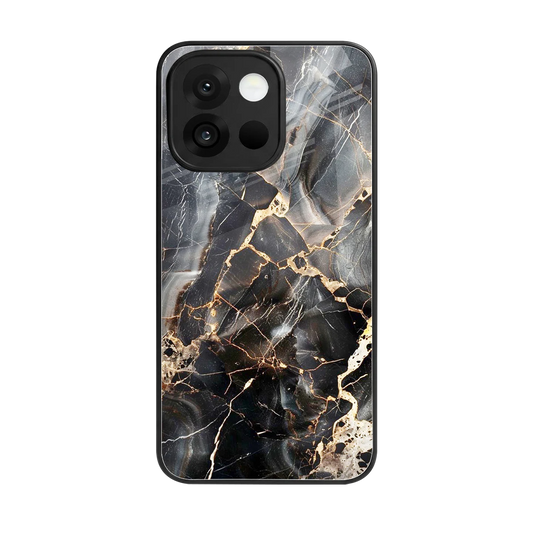 Midnight Veins back phone cover | glass case for oneplus 13s