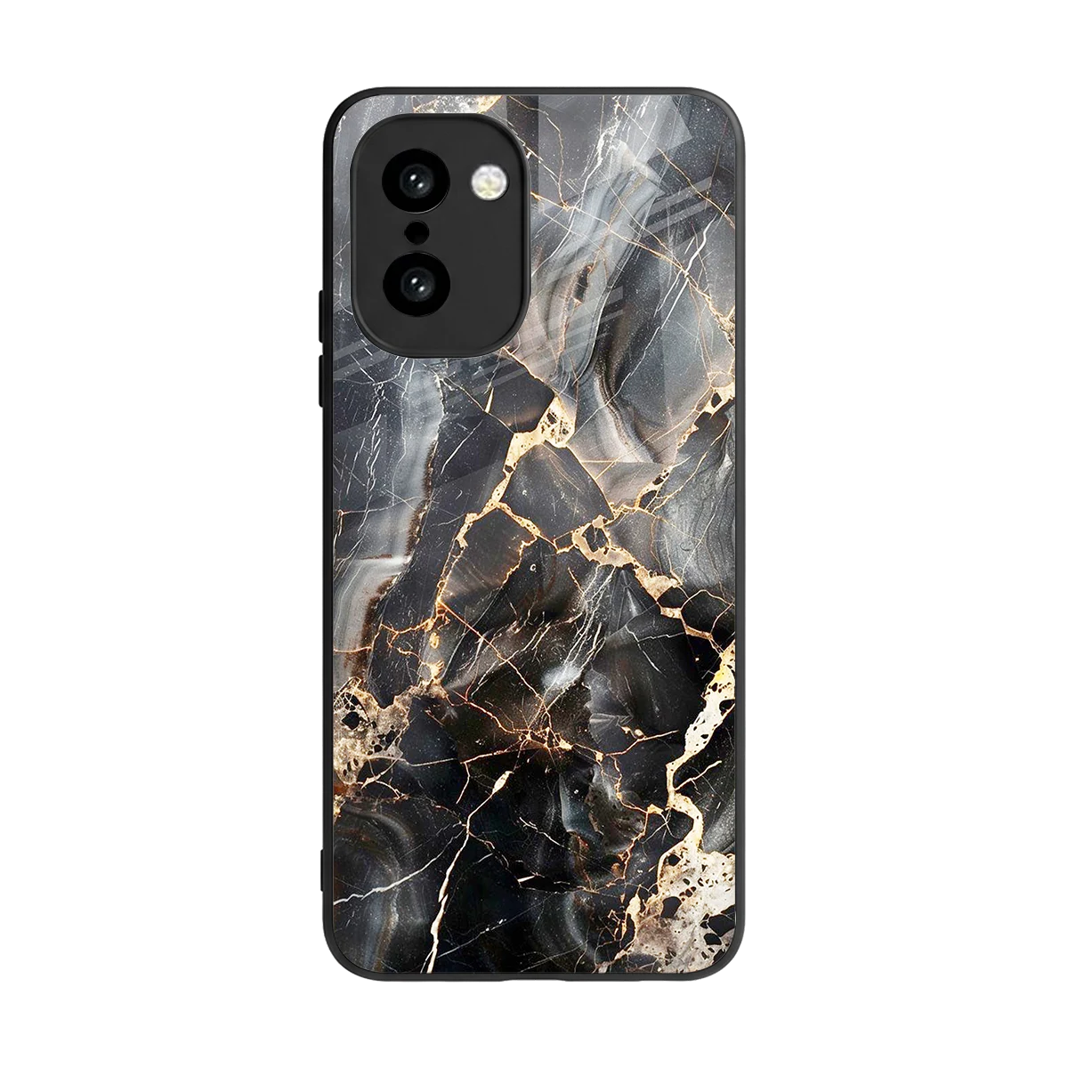 Midnight Veins back phone cover | glass case for oneplus 15r