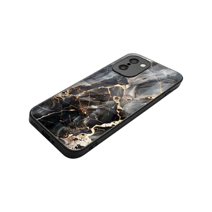 Midnight Veins stylish phone case for oneplus 15r | glossy glass and slim fit