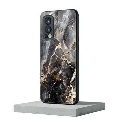Midnight Veins oneplus nord 2 mobile cover | shockproof glass phone case