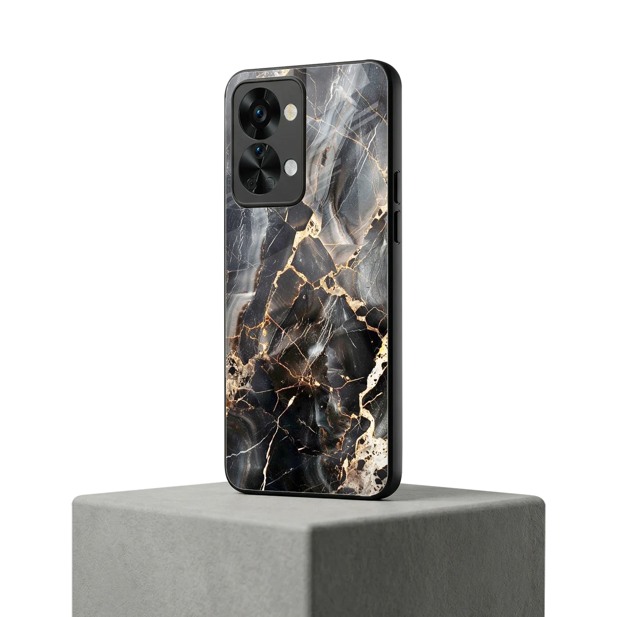 Midnight Veins oneplus nord 2t mobile cover | shockproof glass phone case