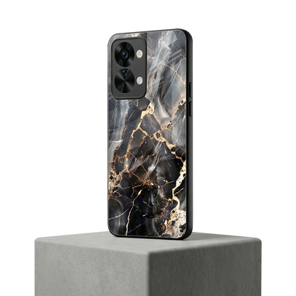 Midnight Veins oneplus nord 2t mobile cover | shockproof glass phone case