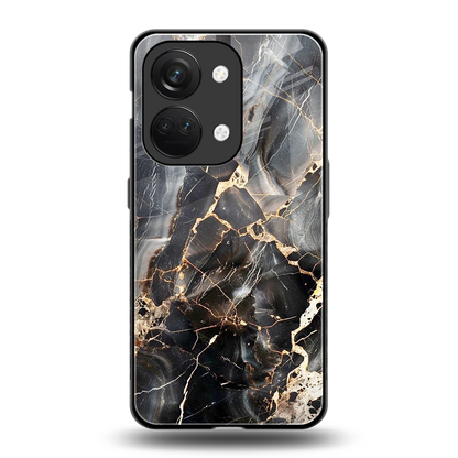 Midnight Veins back phone cover | glass case for oneplus nord 3