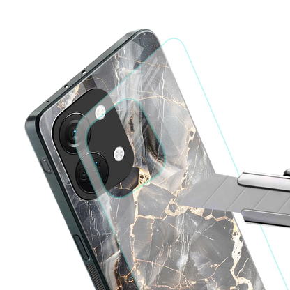 Midnight Veins stylish phone case for oneplus nord 3 | glossy glass and slim fit