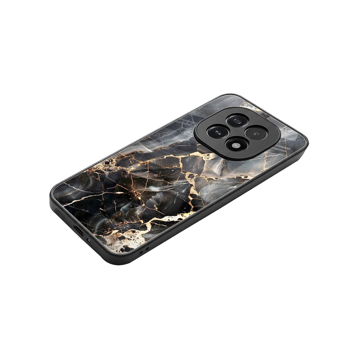 Midnight Veins stylish phone case for oppo f29 5g | glossy glass and slim fit
