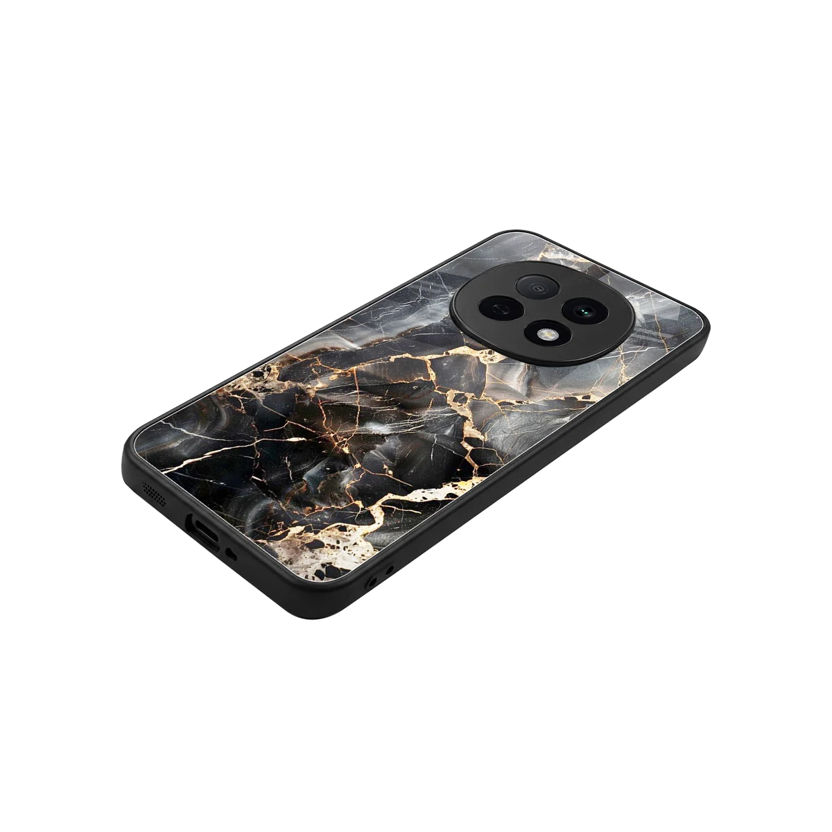 Midnight Veins stylish phone case for oppo f29 pro 5g | glossy glass and slim fit