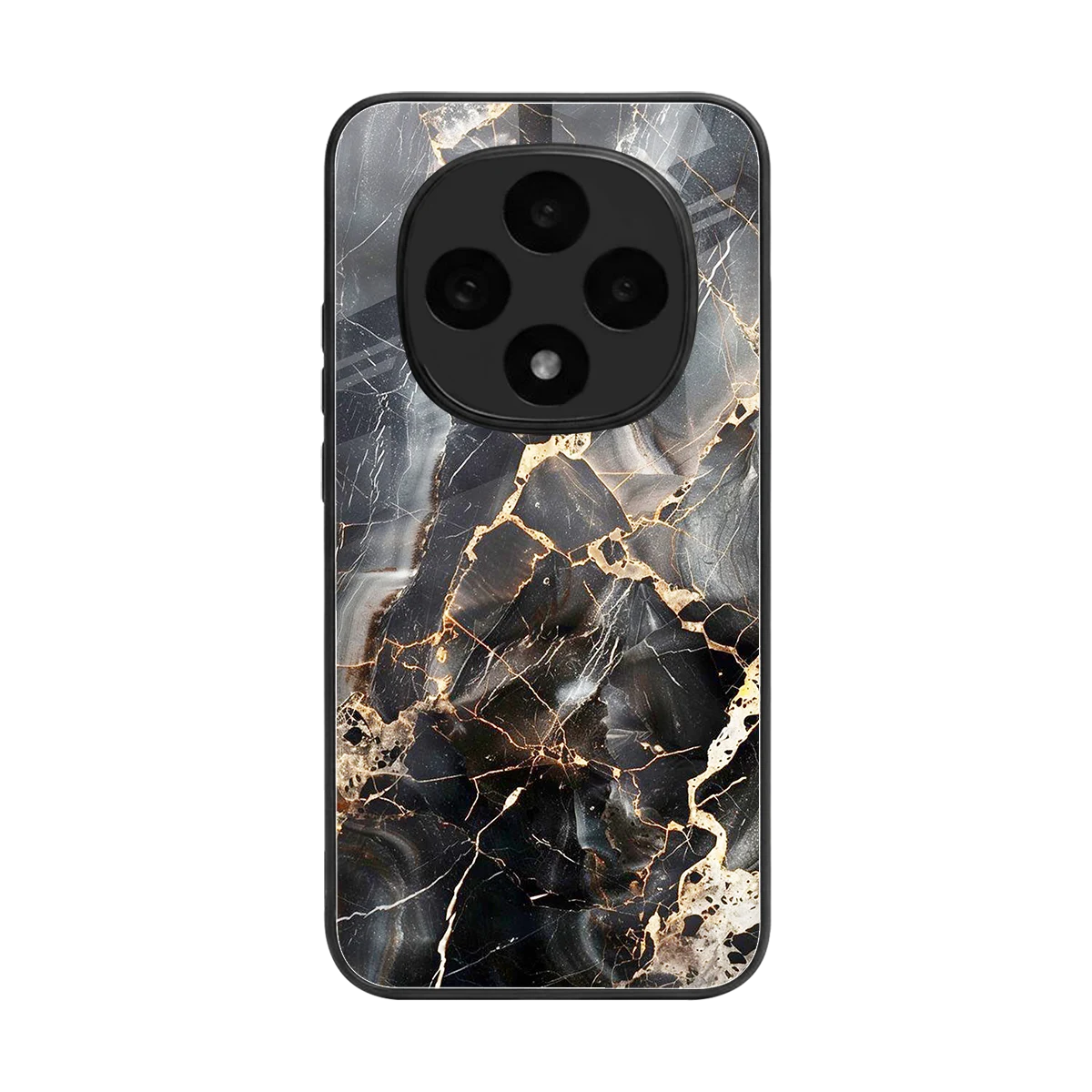 Midnight Veins back phone cover | glass case for oppo f31 pro 5g