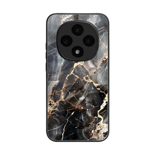 Midnight Veins back phone cover | glass case for oppo f31 pro 5g