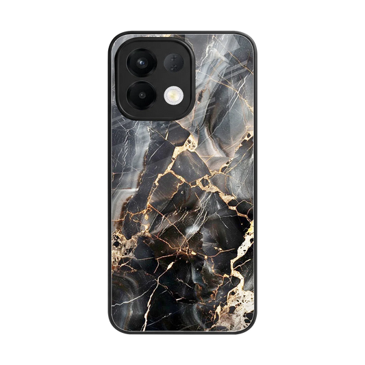 Midnight Veins back phone cover | glass case for oppo k13 5g