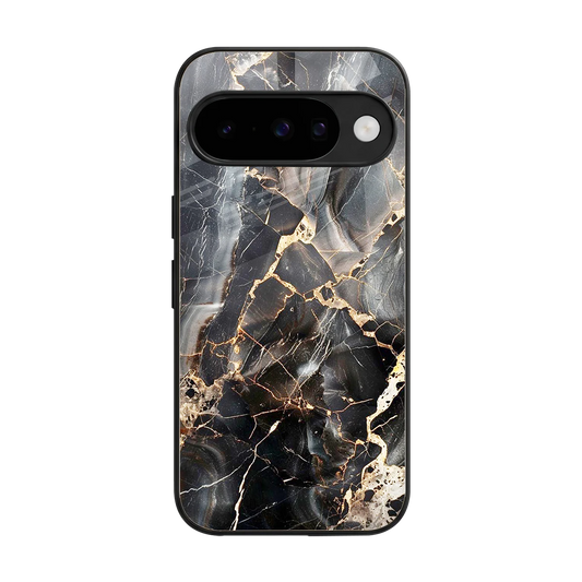 Midnight Veins back phone cover | glass case for google pixel 10