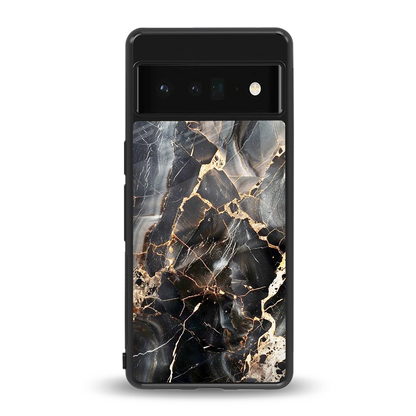 Midnight Veins back phone cover | glass case for google pixel 6 pro
