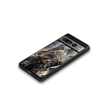 Midnight Veins google pixel 7 pro mobile cover | shockproof glass phone case