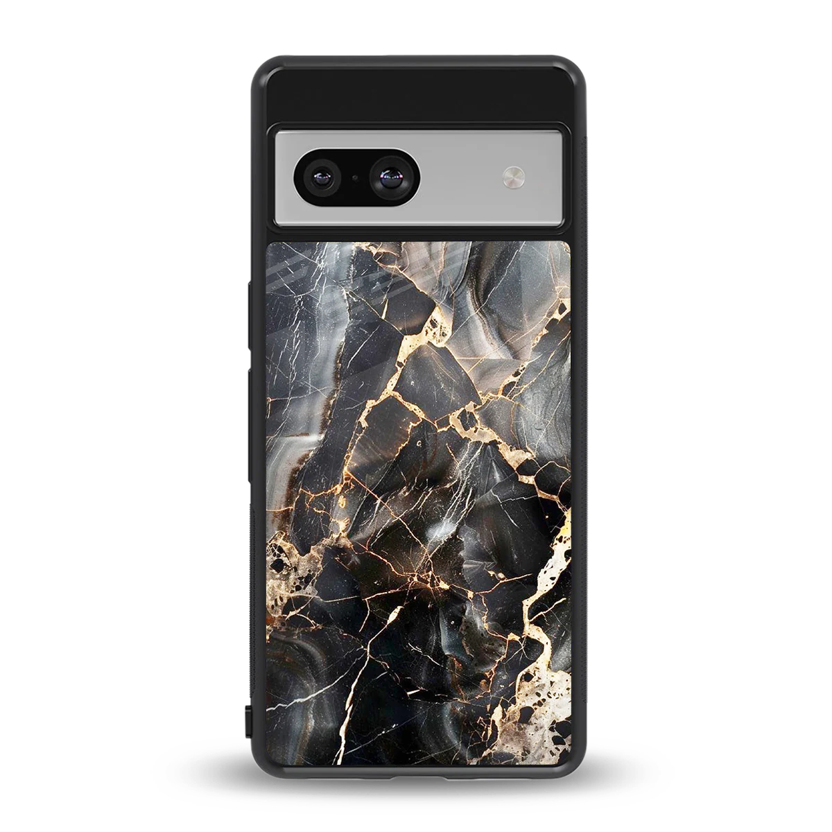 Midnight Veins back phone cover | glass case for google pixel 7a