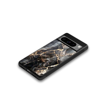 Midnight Veins google pixel 8 pro mobile cover | shockproof glass phone case