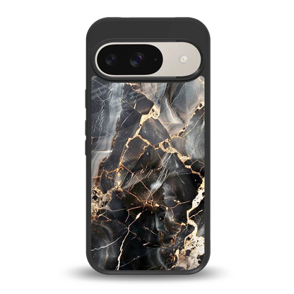 Midnight Veins back phone cover | glass case for google pixel 9